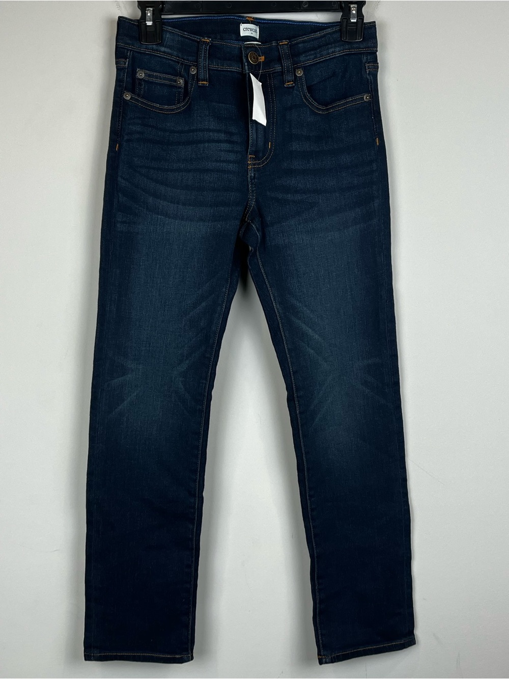 NWT Crewcuts J Crew Boys Slim Fit Stretch Jeans Adjustable Waist Size 10
